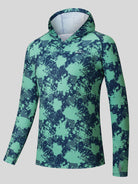 Willit Men's UPF 50+ Hooded Sun Shirt in Camo