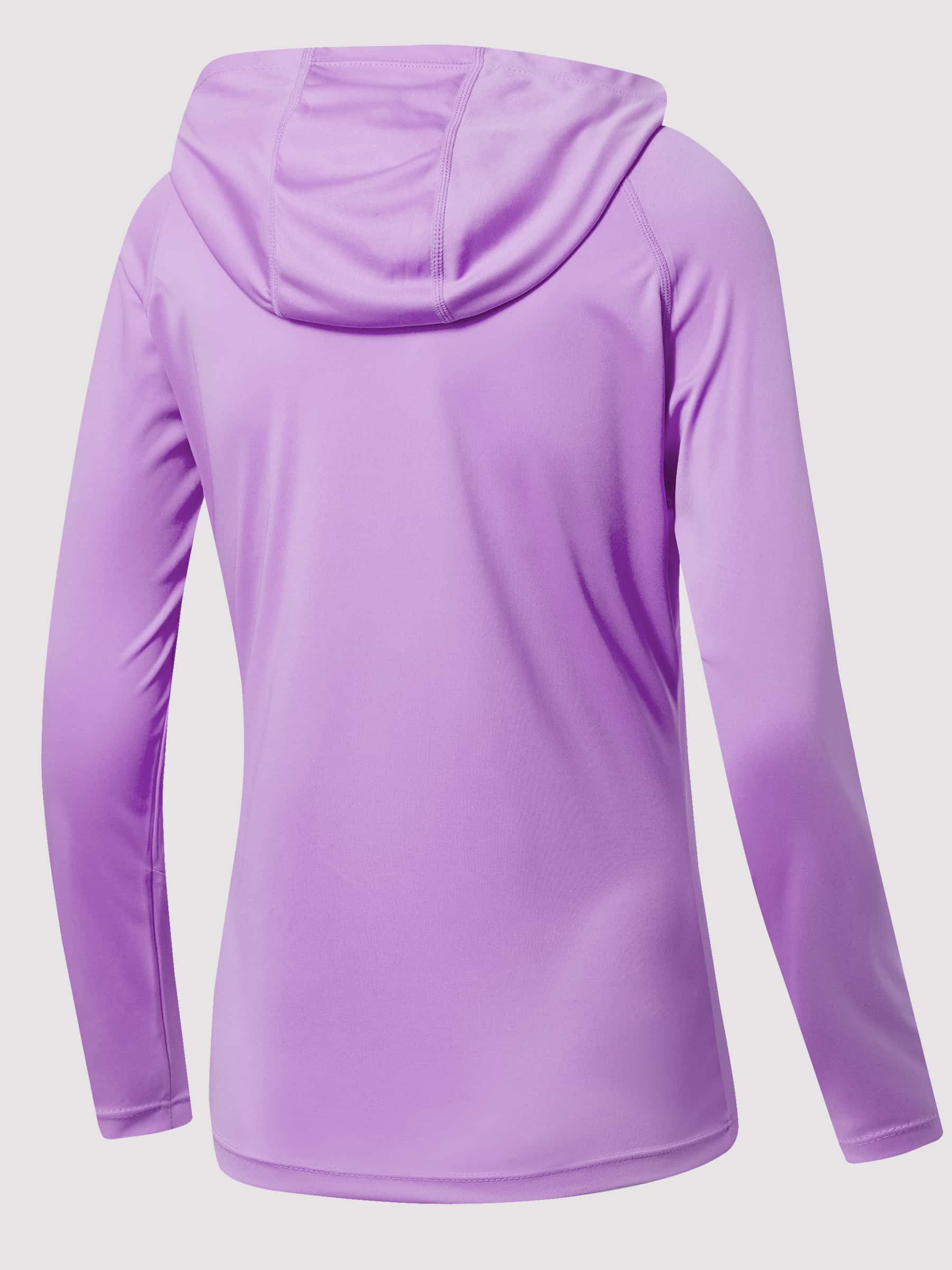 Willit Women's Sun Protection Hoodie UPF 50+_purple