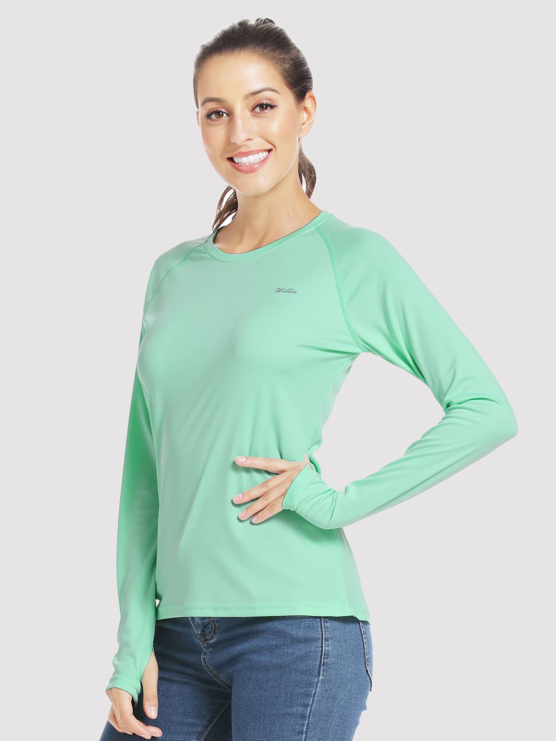 Women's Sun Protection Shirt Long Sleeve UPF 50+