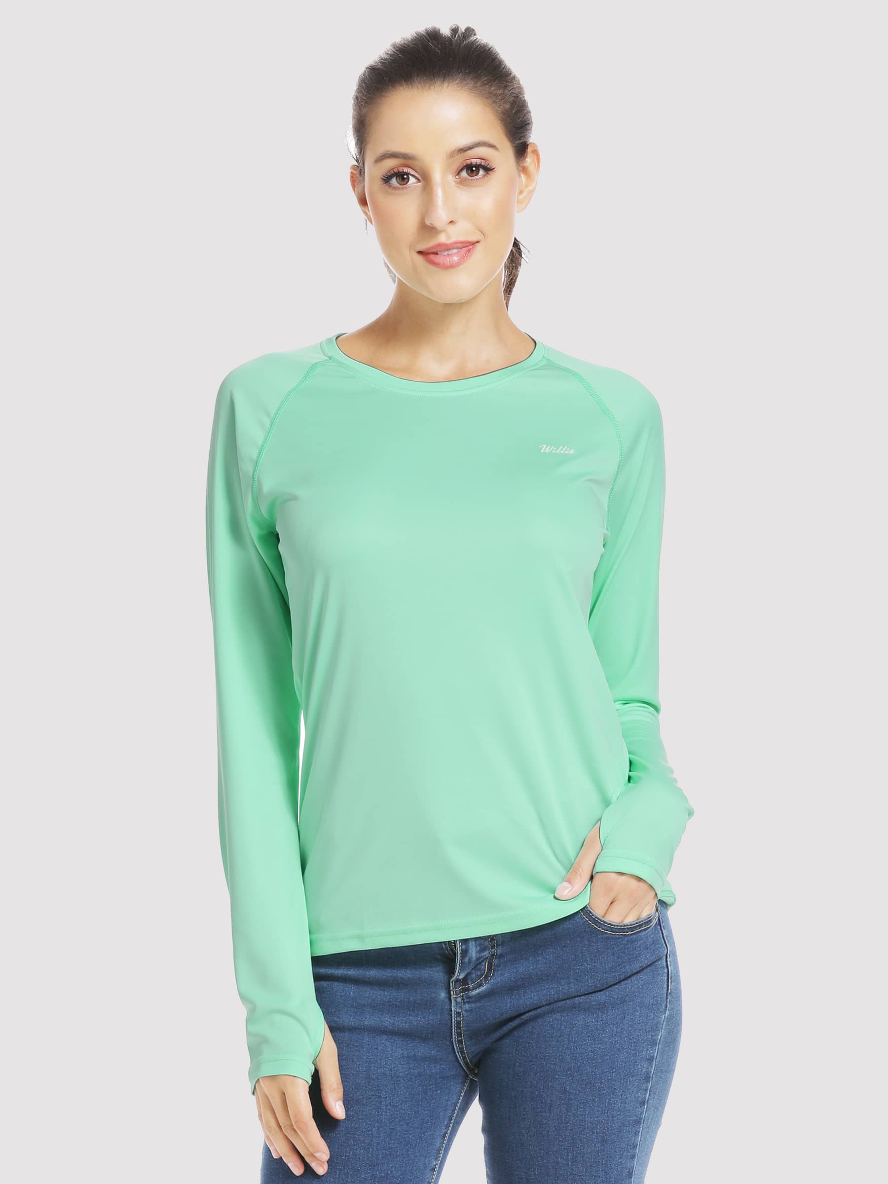 Women's Sun Protection Shirt Long Sleeve UPF 50+