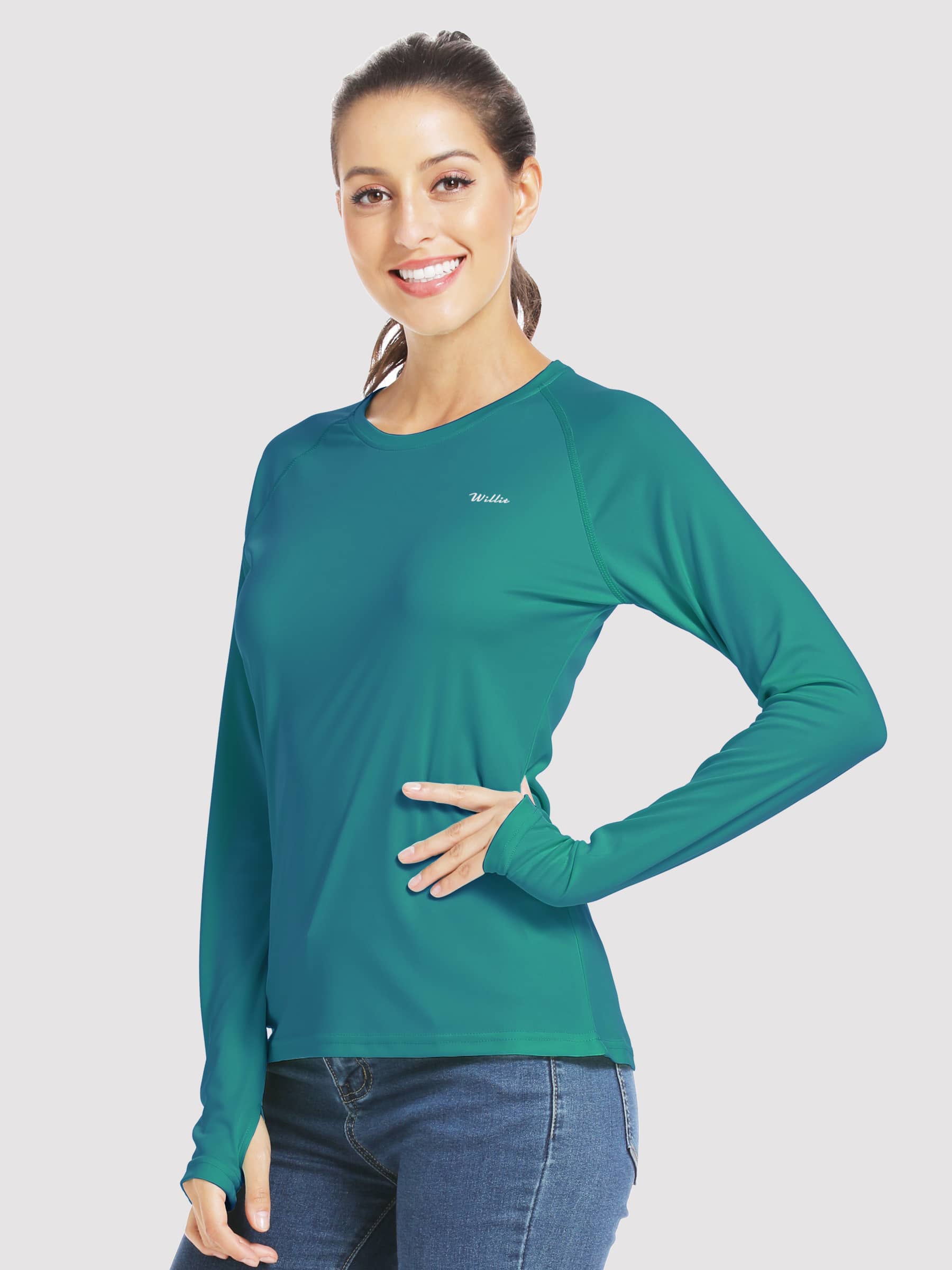 Women's Sun Protection Shirt Long Sleeve UPF 50+