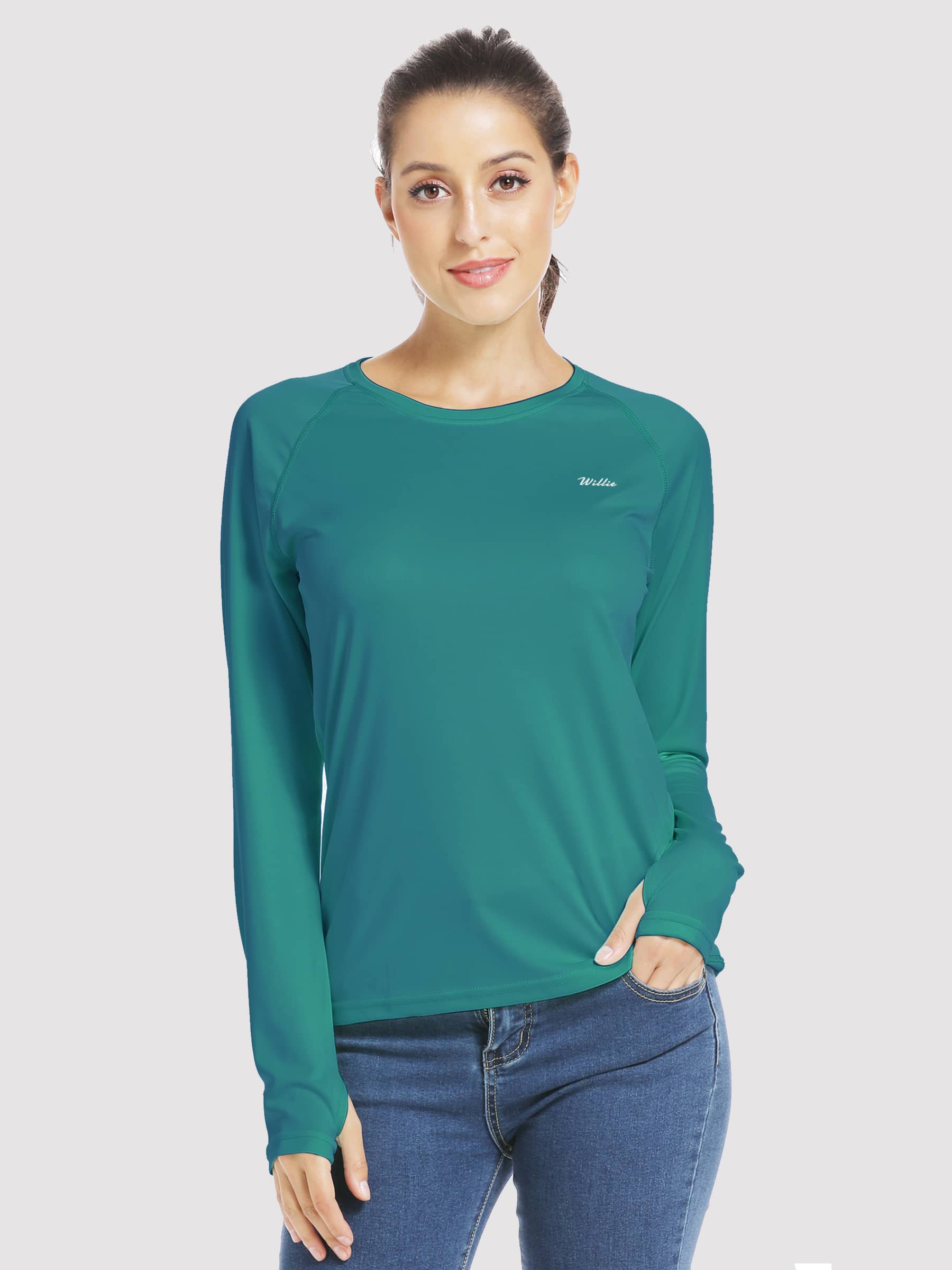 Women's Sun Protection Shirt Long Sleeve UPF 50+