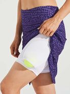 Women 20 Inches Skorts Skirts Golf Knee Length Tennis Skirts