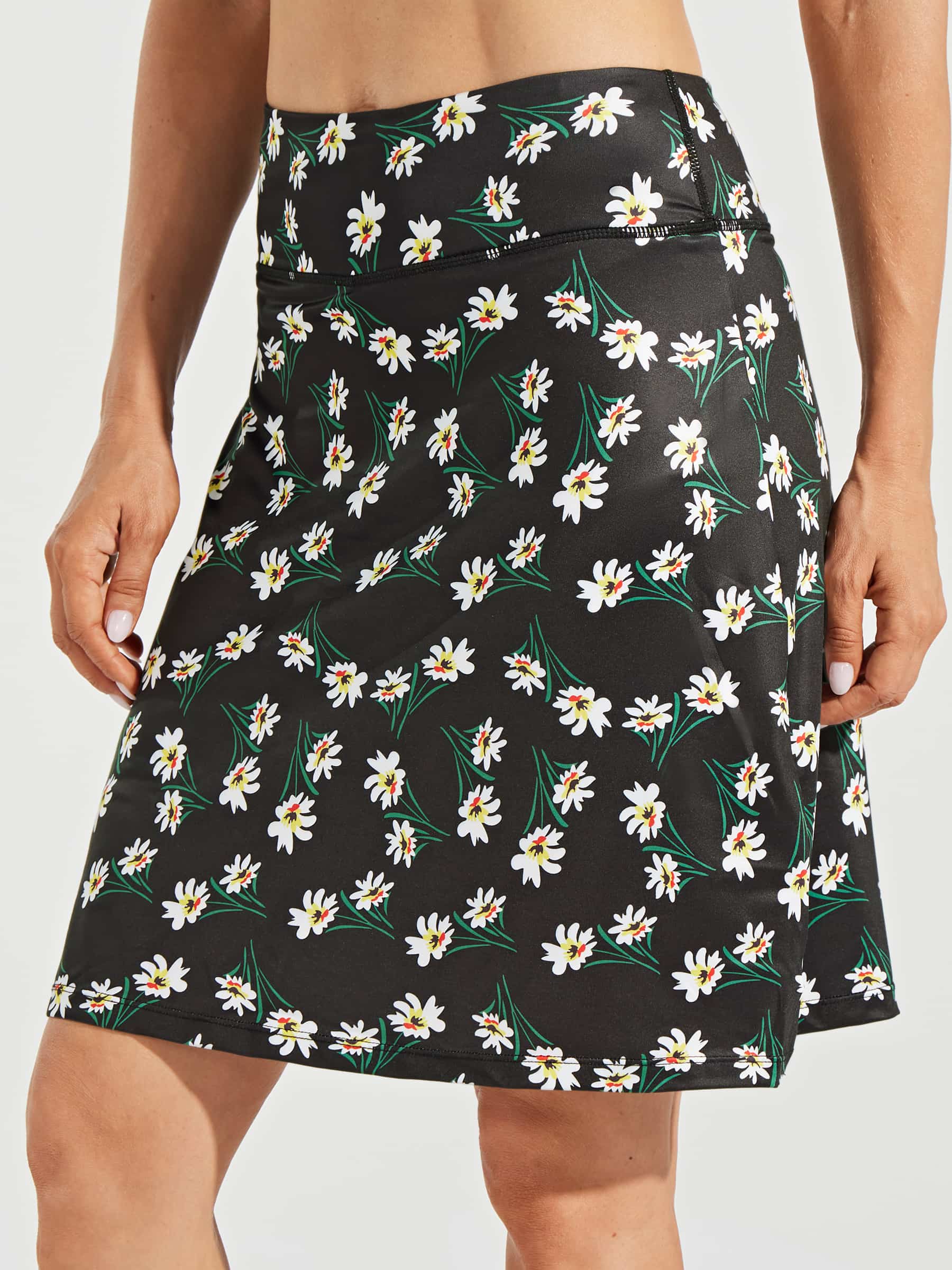Women 20 Inches Skorts Skirts Golf Knee Length Tennis Skirts