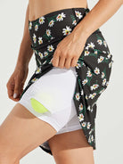 Women 20 Inches Skorts Skirts Golf Knee Length Tennis Skirts