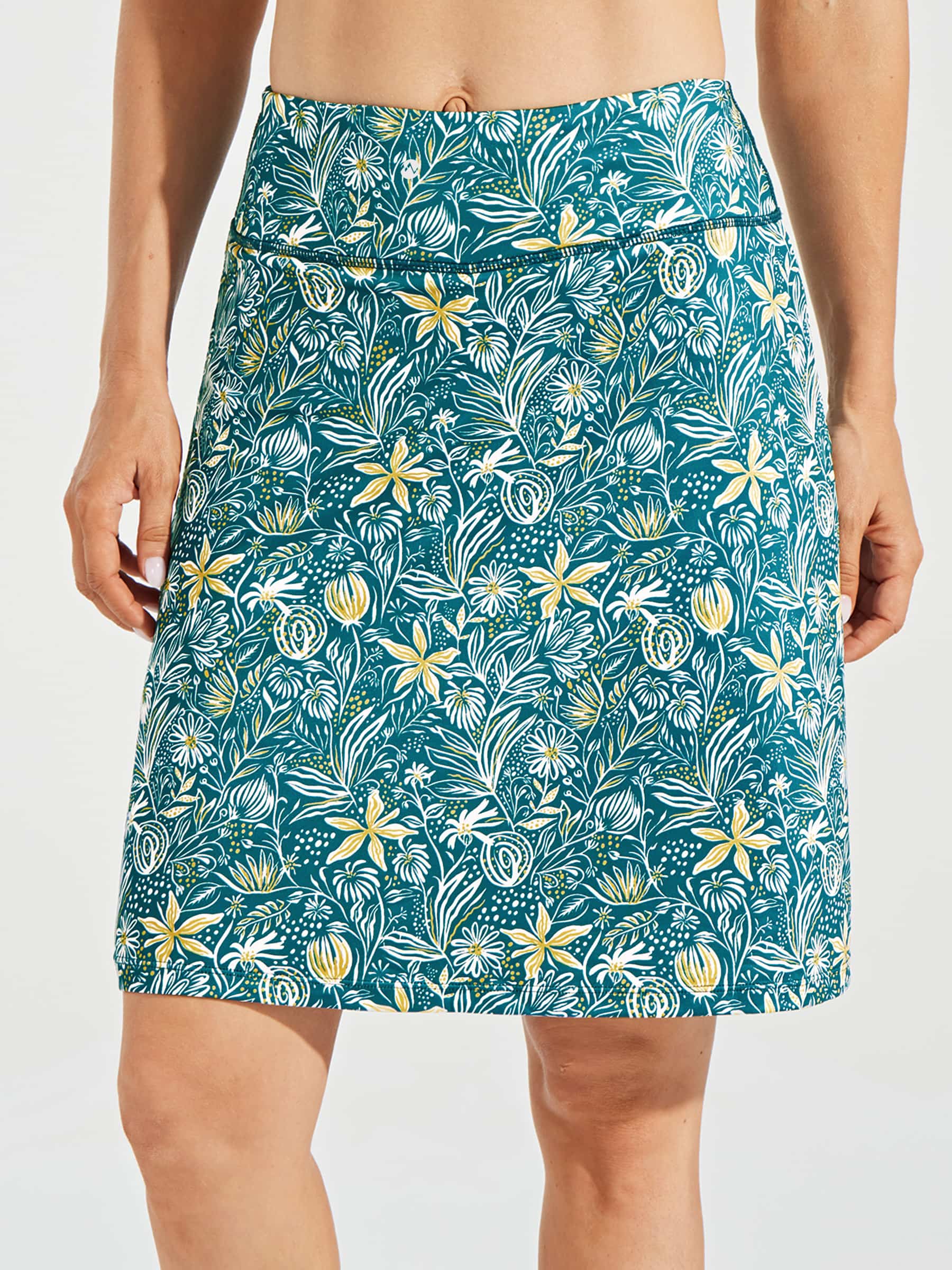 Women 20 Inches Skorts Skirts Golf Knee Length Tennis Skirts