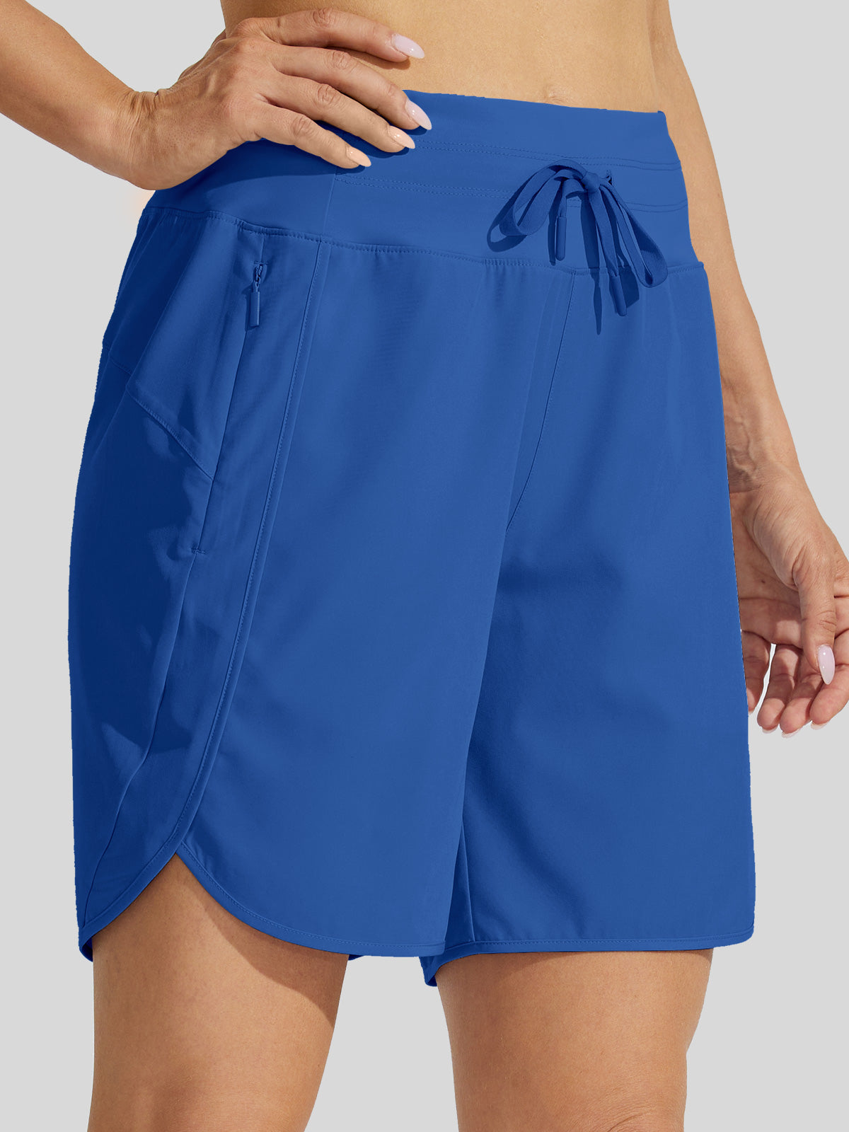 Willit Womens Active 7 Inch Shorts in brilliant blue3