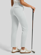 Willit Women's Ankle Stretch Golf Pants-27.5 Inch_light gray