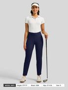 Willit Women's Ankle Stretch Golf Pants-27.5 Inch_navy