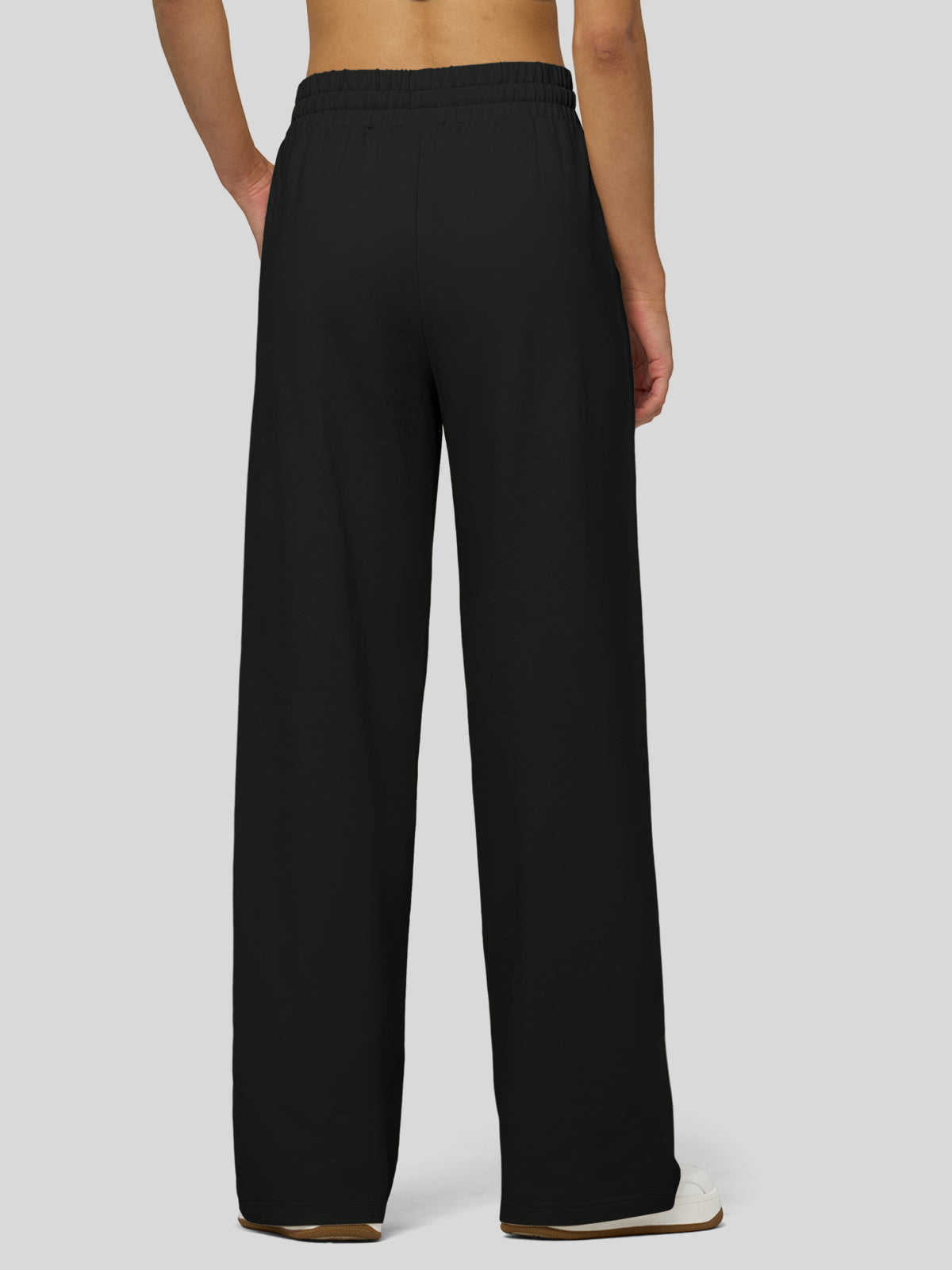 willit Women's Breeze Straight Leg Sweatpants in black_3