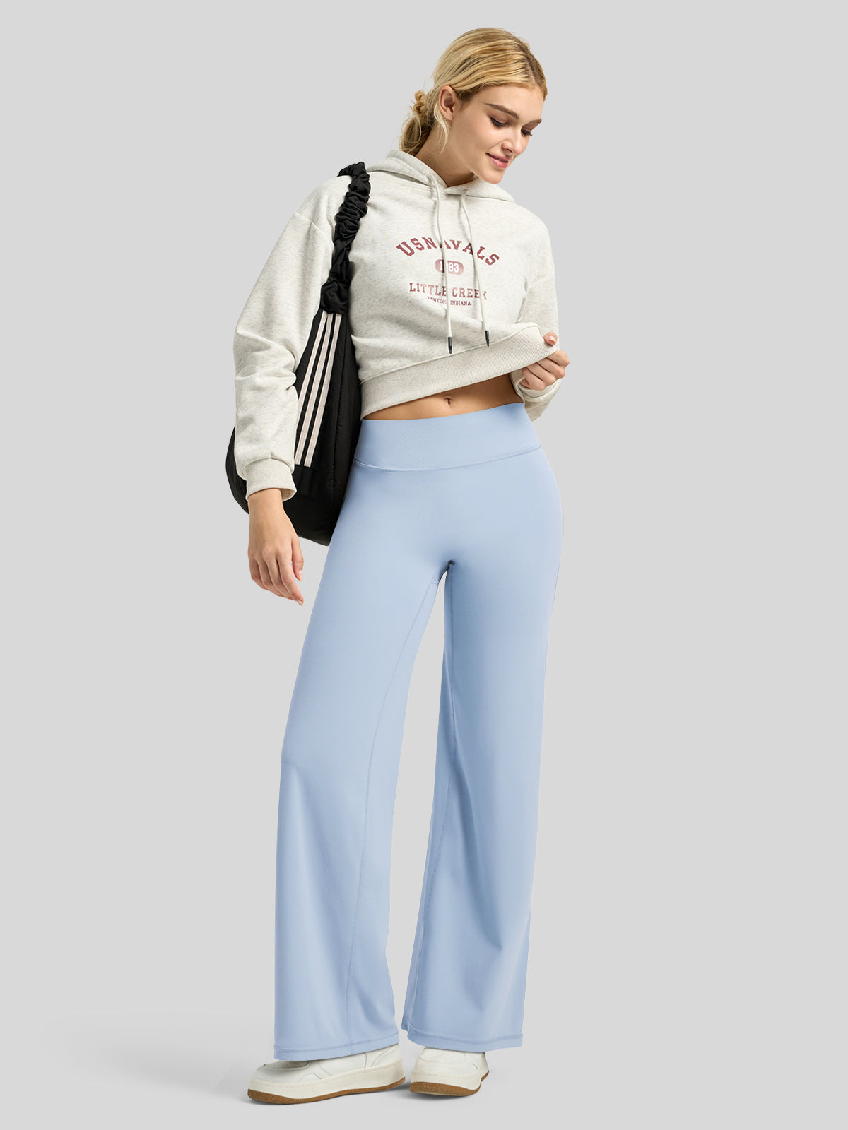 Willit Women's Butterflux Butt Lifting Leggings in baby blue4