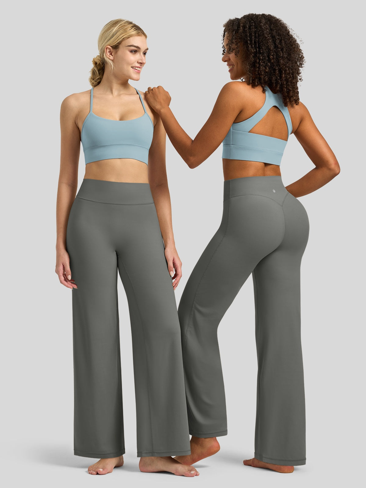 Willit Women's Butterflux Butt Lifting Leggings in deep gray3