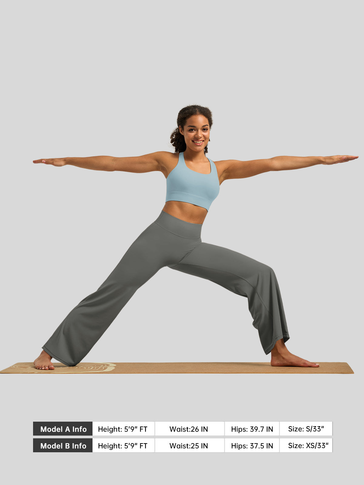 Willit Women's Butterflux Butt Lifting Leggings in deep gray5