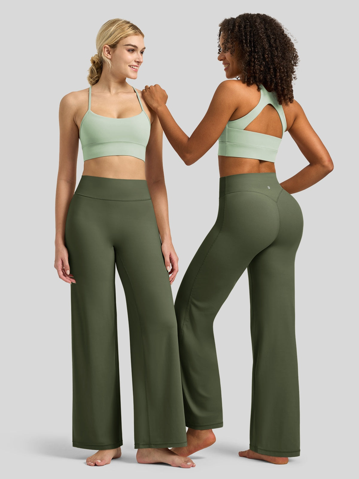 Willit Women's Butterflux Butt Lifting Leggings in green4