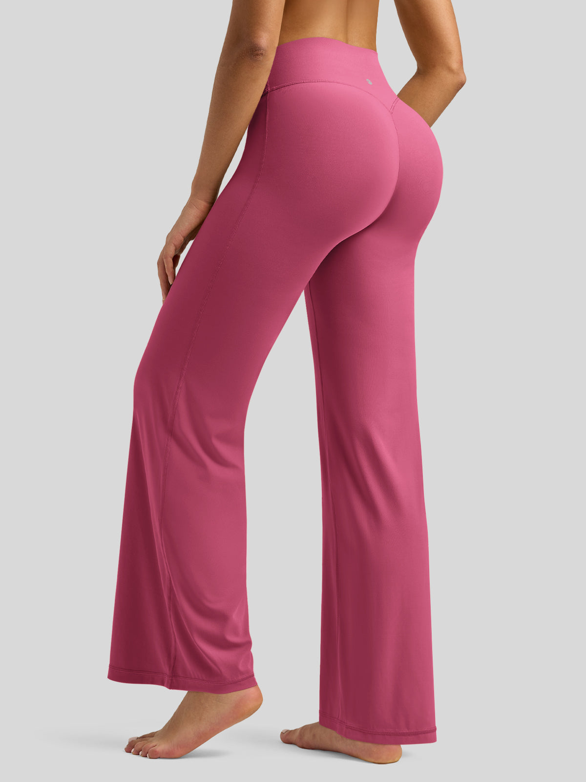 Willit Women's Butterflux Butt Lifting Leggings in rose red1