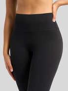 Willit Women's Butterflux High Rise Leggings 28 Inch in black