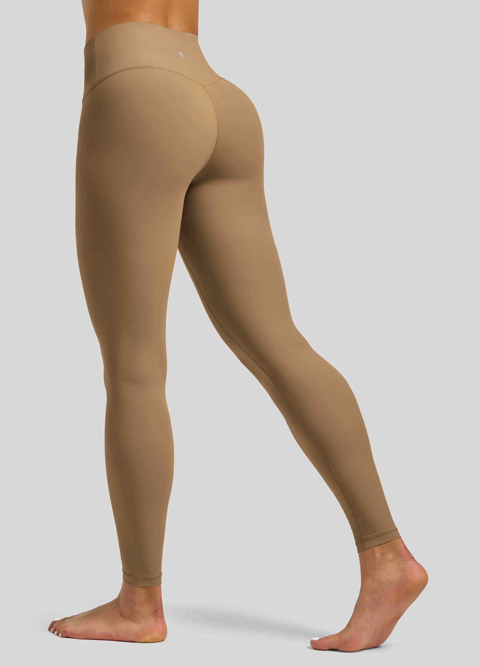 Willit Women's Butterflux High Rise Leggings 28 Inch in brown