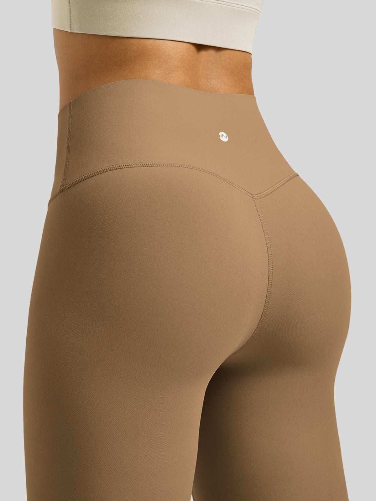 Willit Women's Butterflux High Rise Leggings 28 Inch in brown