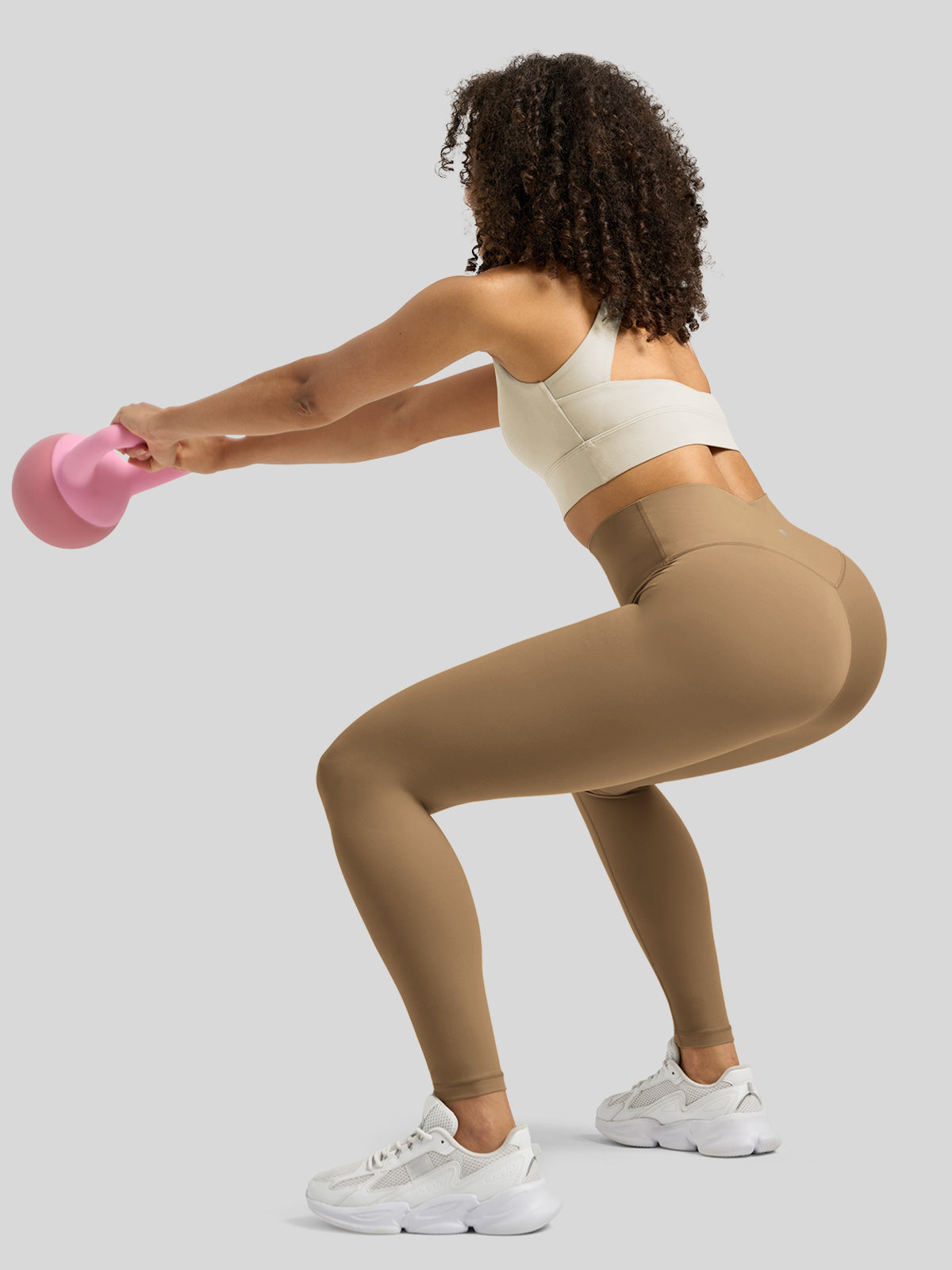 Willit Women's Butterflux High Rise Leggings 29 Inch in brown