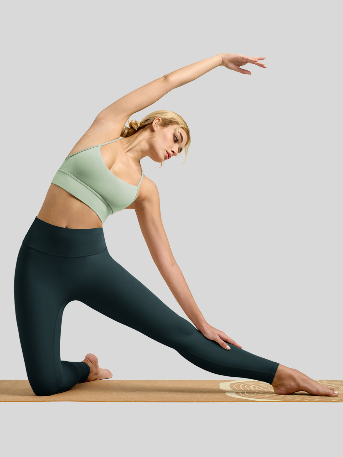 Willit Women's Butterflux High Rise Leggings 28 Inch in deep blue