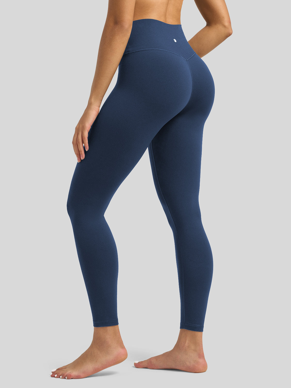 Willit Women's Butterflux High Rise Leggings 25 Inch in dusty blue