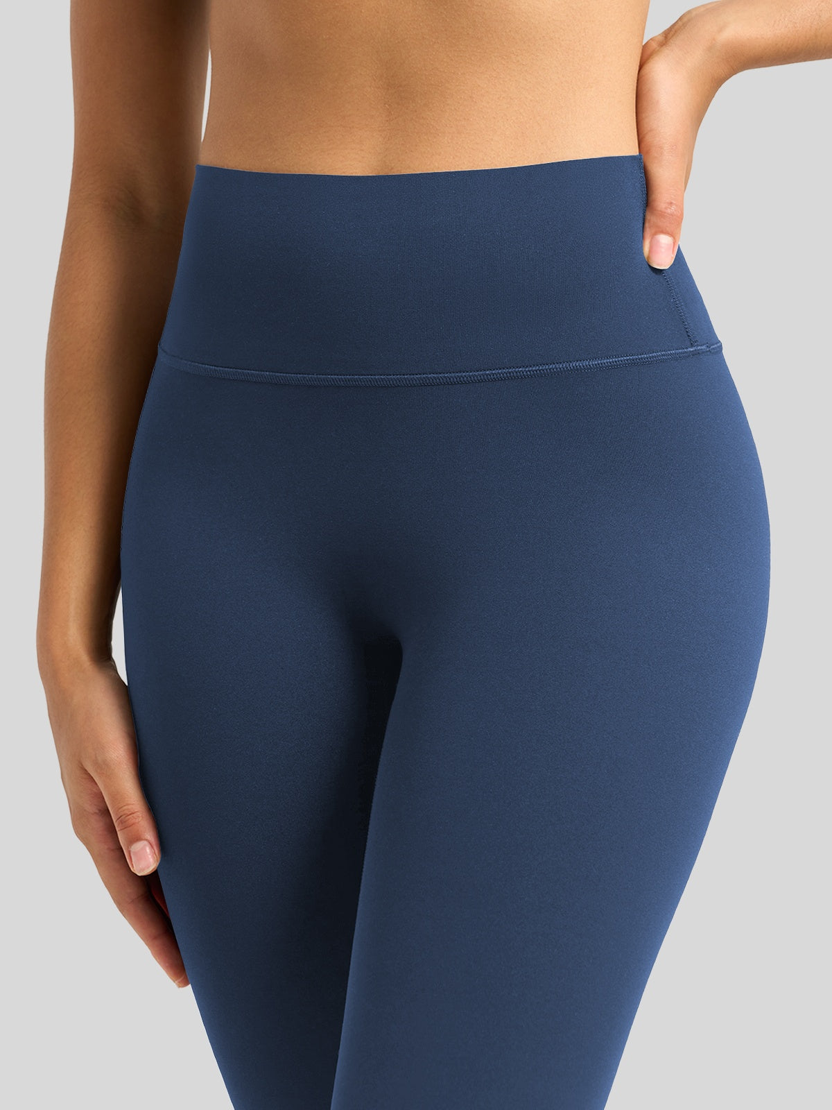 Willit Women's Butterflux High Rise Leggings 28 Inch in blue