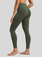 Willit Women's Butterflux High Rise Leggings 25 Inch in green