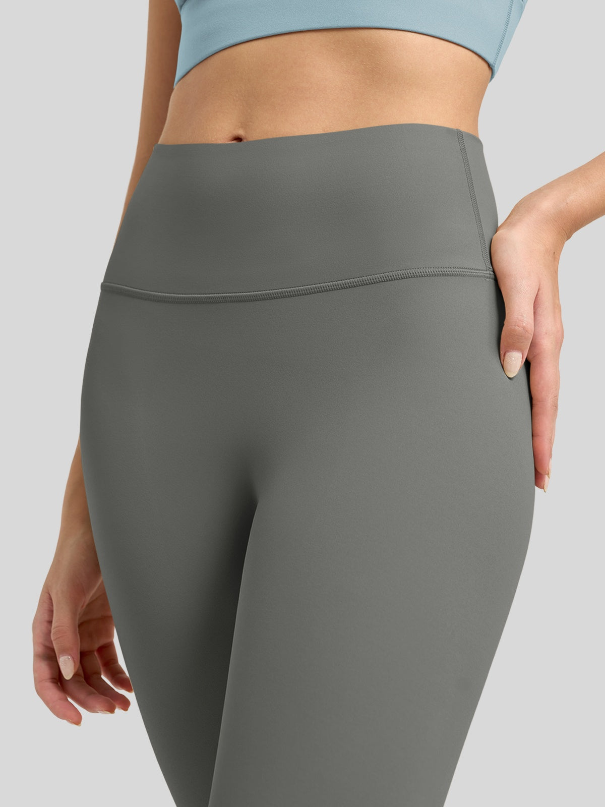 Willit Women's Butterflux High Rise Leggings 28 Inch in gray