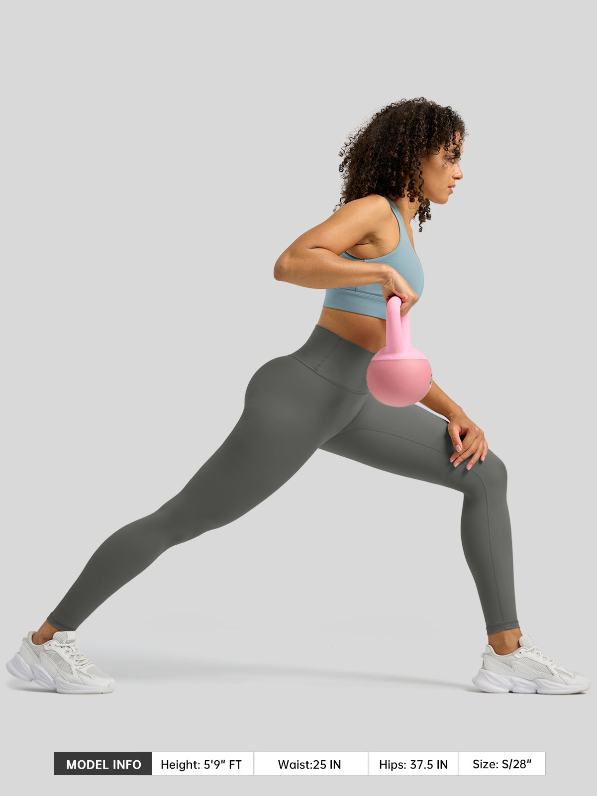 Willit Women's Butterflux High Rise Leggings 28 Inch in gray