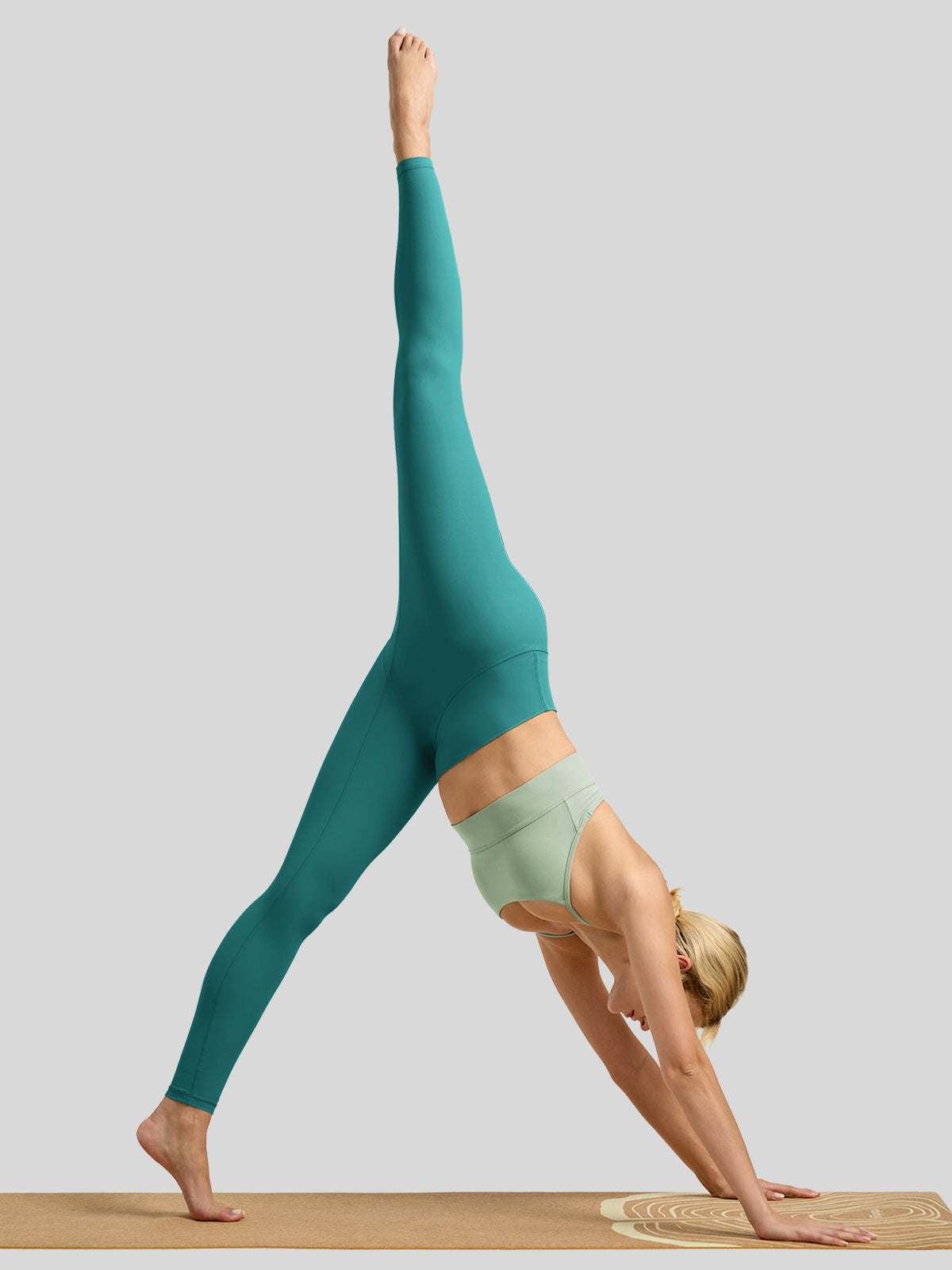 Willit Women's Butterflux High Rise Leggings 28 Inch in green