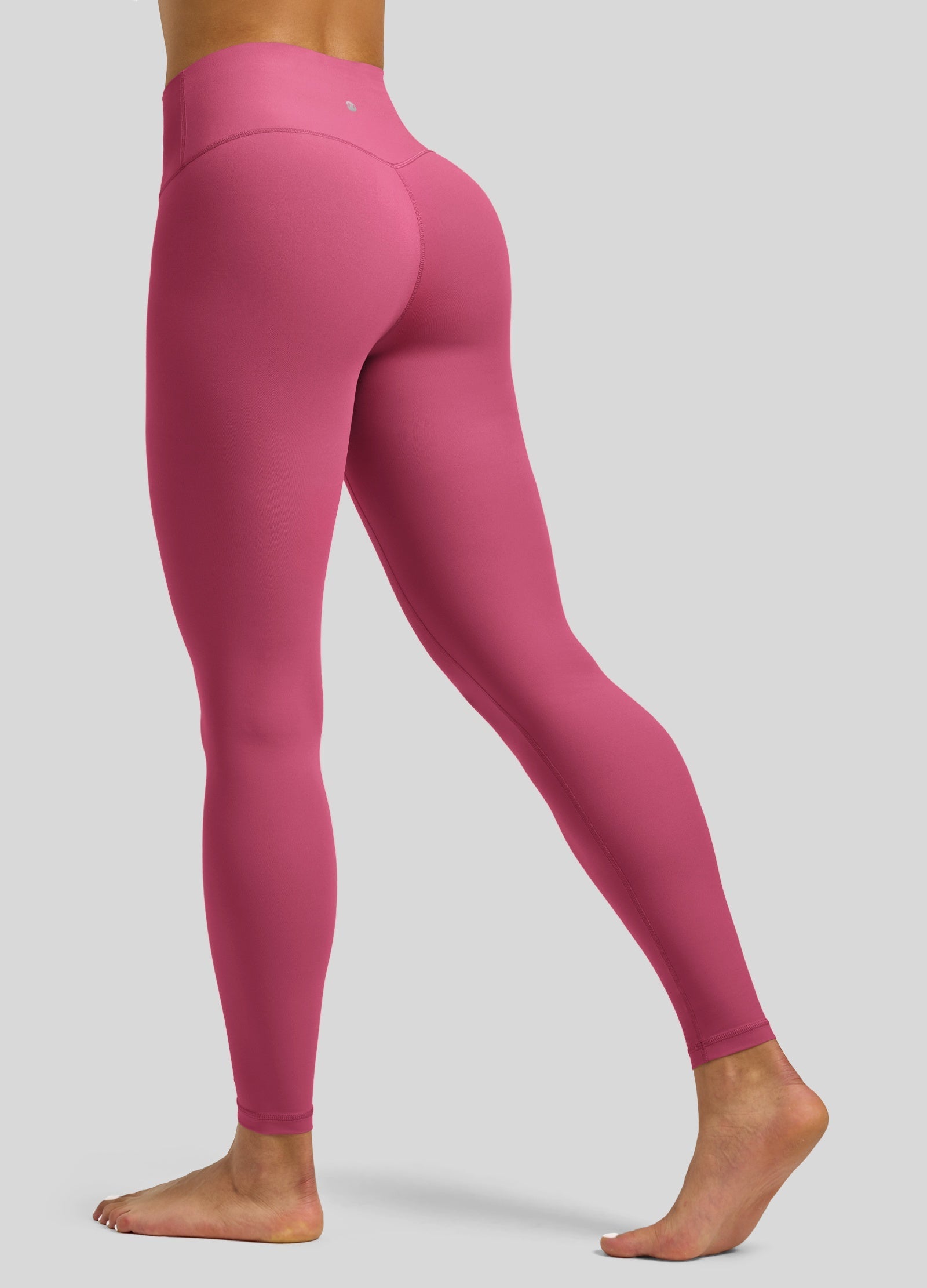 Willit Women's Butterflux High Rise Leggings 28 Inch in rose red