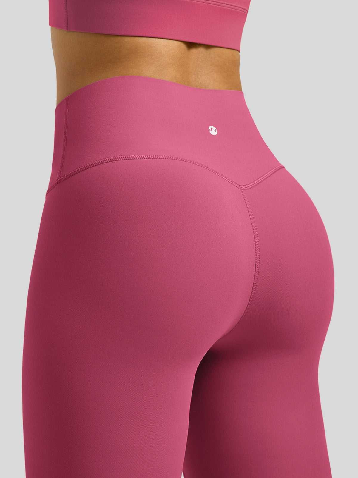 Willit Women's Butterflux High Rise Leggings 28 Inch in rose red