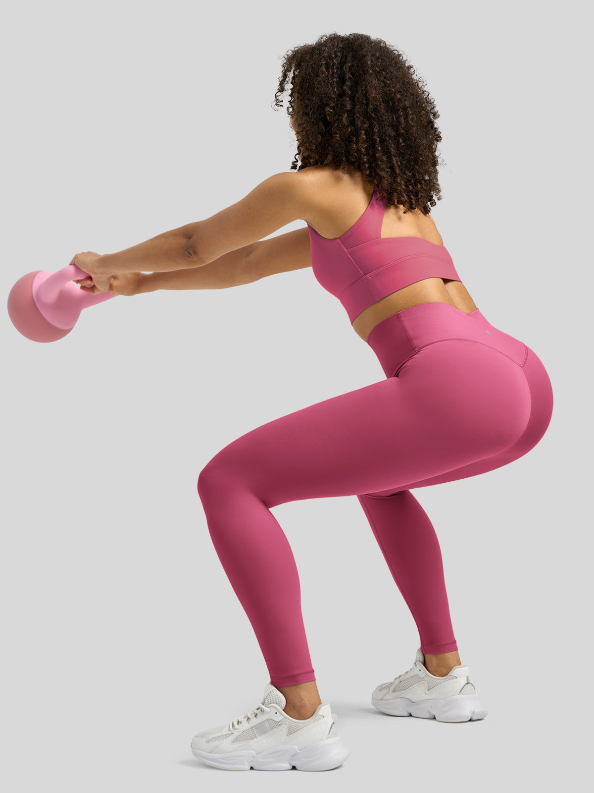 Willit Women's Butterflux High Rise Leggings 25 Inch in red