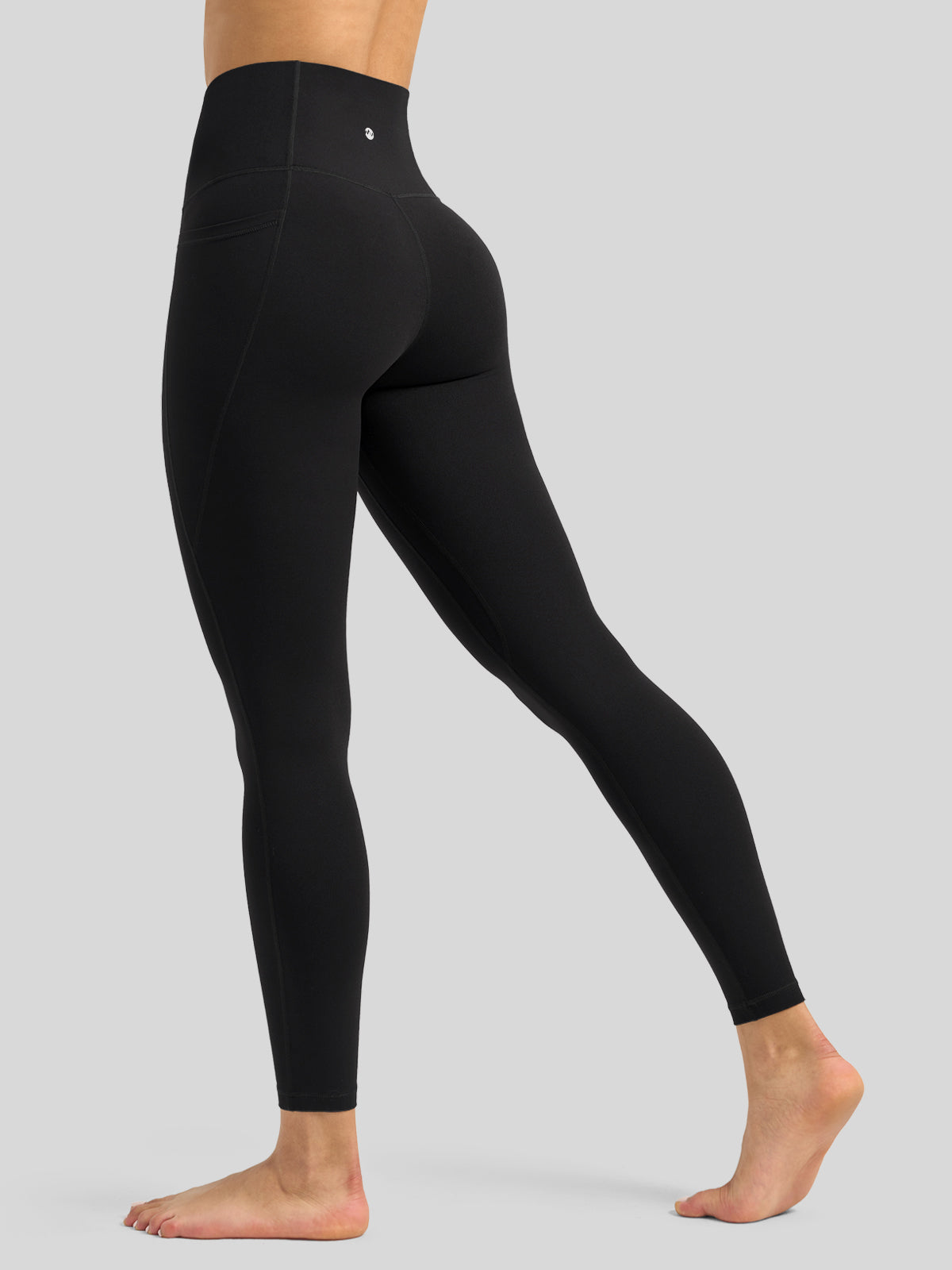 Willit Women's Butterflux Pocket Leggings-25 Inch in dusty in black