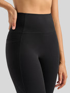 Willit Women's Butterflux Pocket Leggings-25 Inch in dusty in black