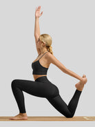 Willit Women's Butterflux Pocket Leggings-25 Inch in dusty in black