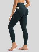 Willit Women's Butterflux Pocket Leggings-25 Inch in blue