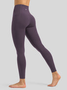 Willit Women's Butterflux Pocket Leggings-25 Inch in dusty in blue