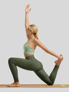 Willit Women's Butterflux Pocket Leggings-25 Inch in green