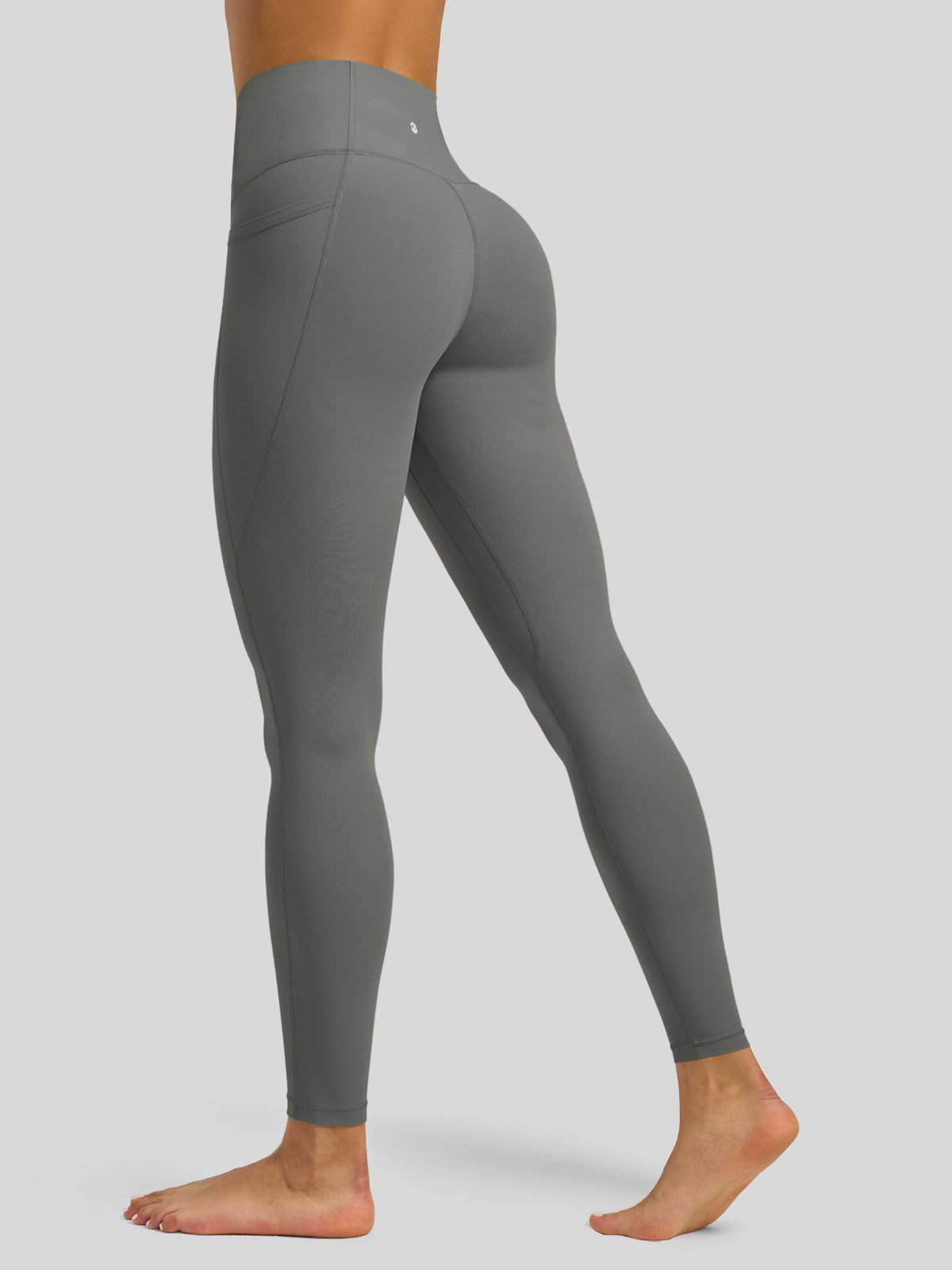 Willit Women's Butterflux Pocket Leggings-25 Inch in gray