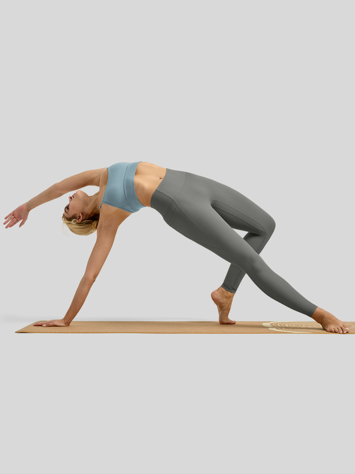 Willit Women's Butterflux Pocket Leggings-25 Inch in gray