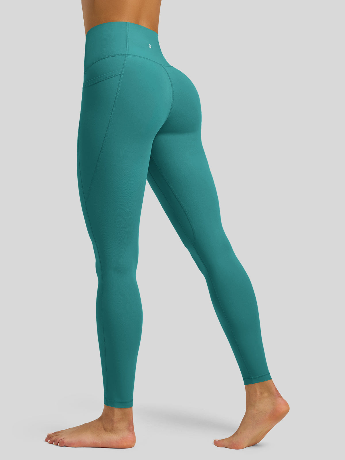 Willit Women's Butterflux Pocket Leggings-25 Inch in dusty in green