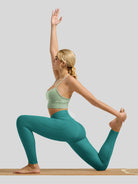 Willit Women's Butterflux Pocket Leggings-25 Inch in dusty in green