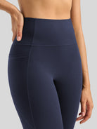 Willit Women's Butterflux Pocket Leggings-25 Inch in dusty in navy