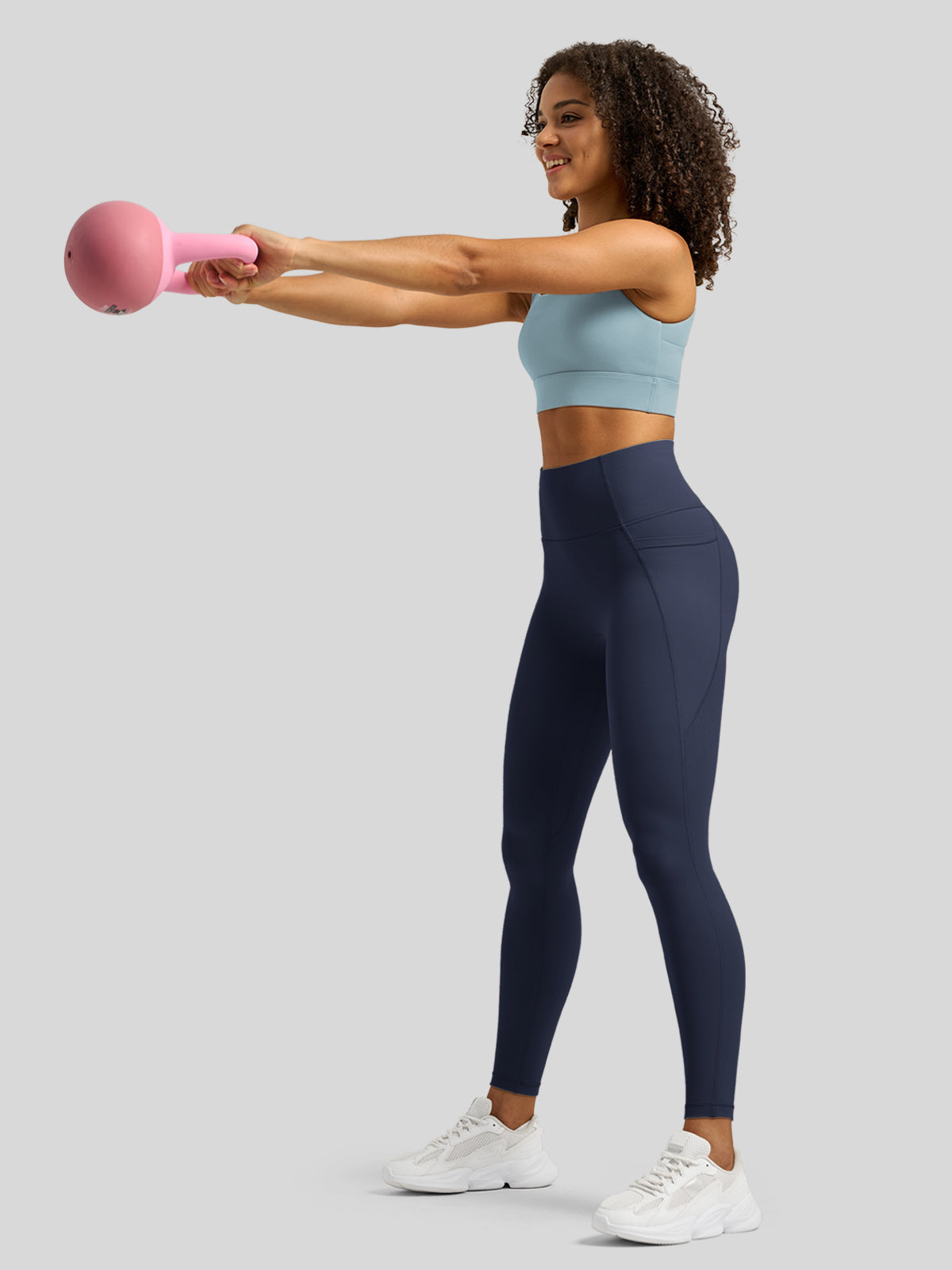 Willit Women's Butterflux Pocket Leggings-25 Inch in navy