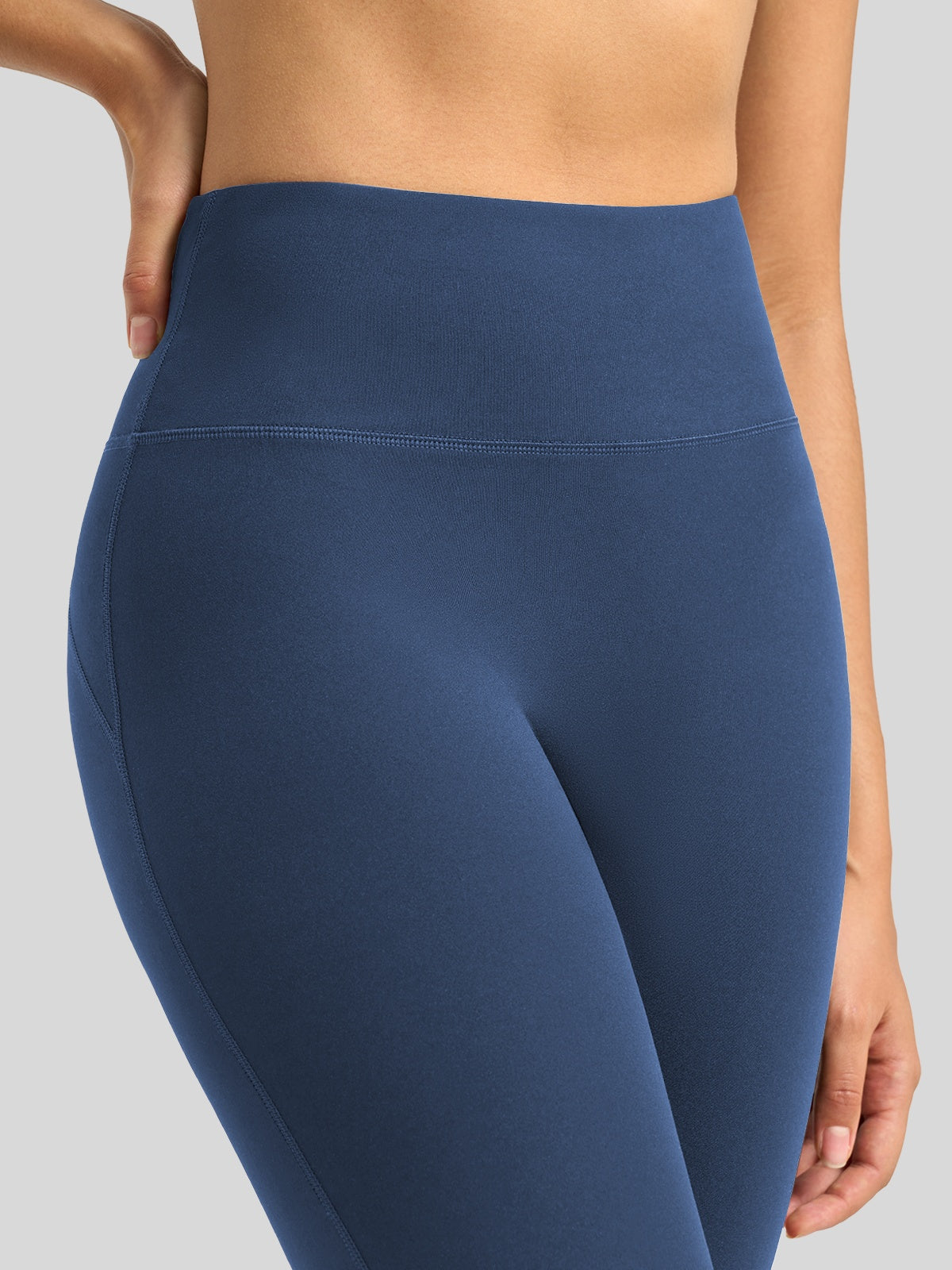 Willit Women's Butterflux Yoga Flare Leggings 30.5 Inch in blue