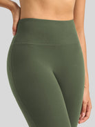 Willit Women's Butterflux Yoga Flare Leggings 33 Inch in green