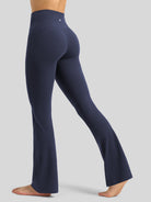 Willit Women's Butterflux Yoga Flare Leggings 33 Inch in navy