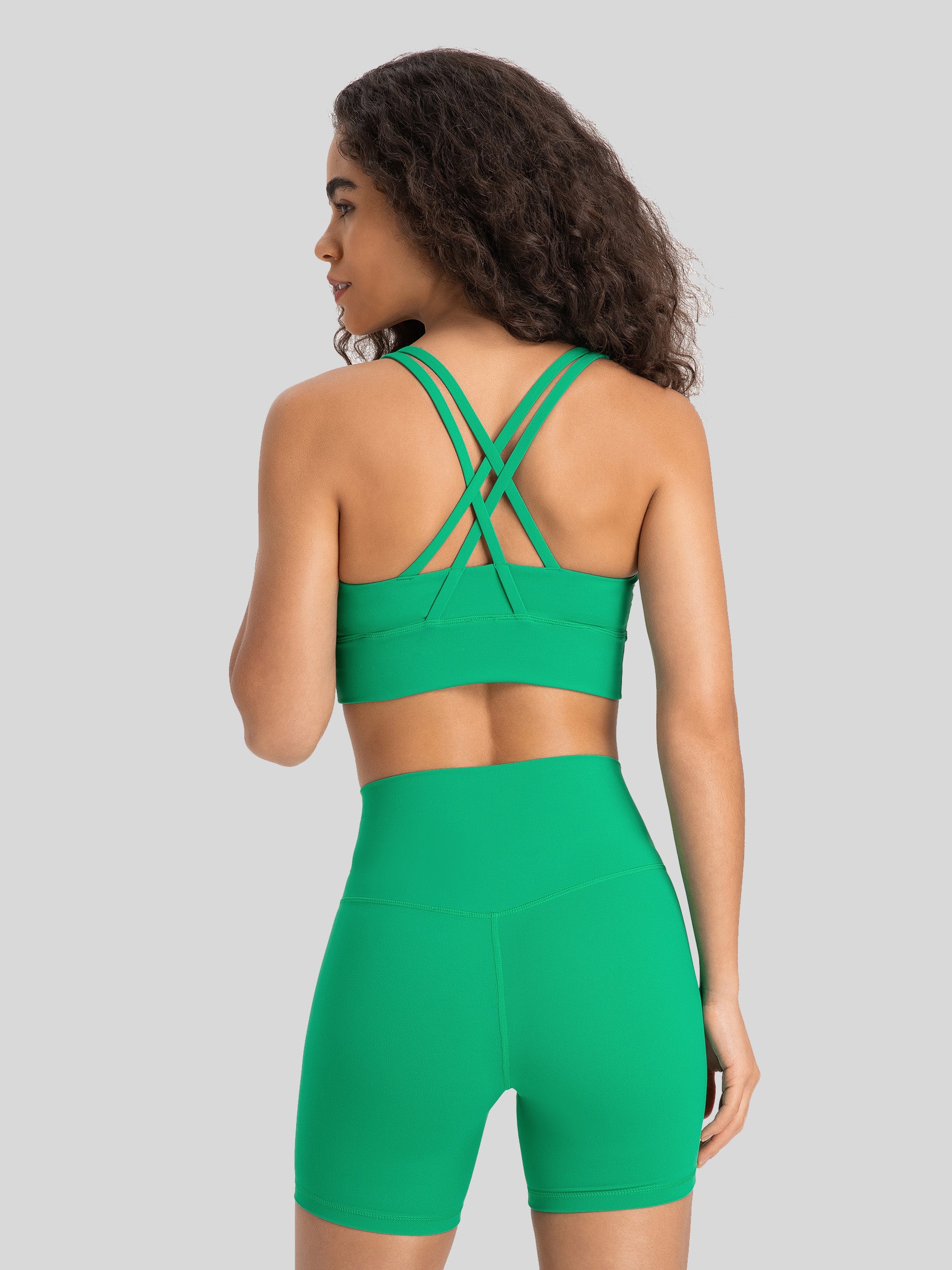 Womens Cross Back Yoga Bra size chart