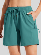 Wiliit Women's Hiking Athletic Shorts_teal4